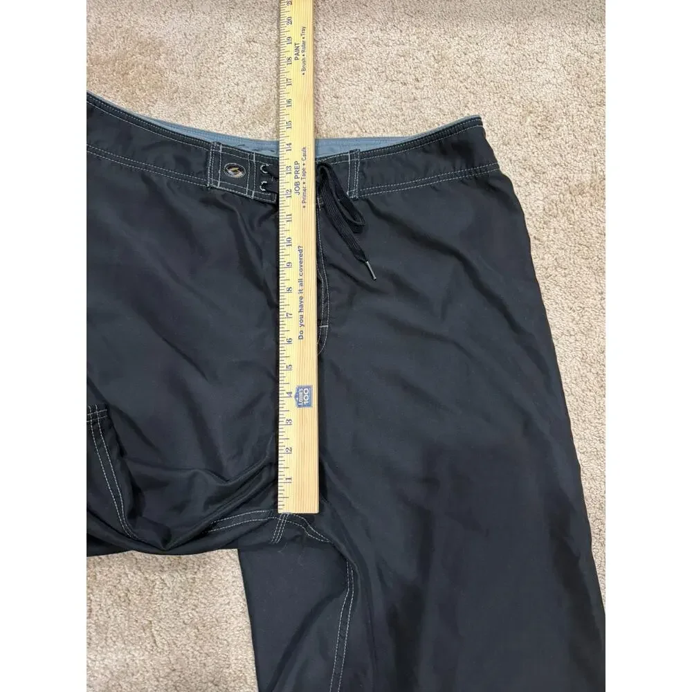 Vintage Y2K Grail Kirra Embroidered Baggy Board Short 38 Street Swim Trunks Surf